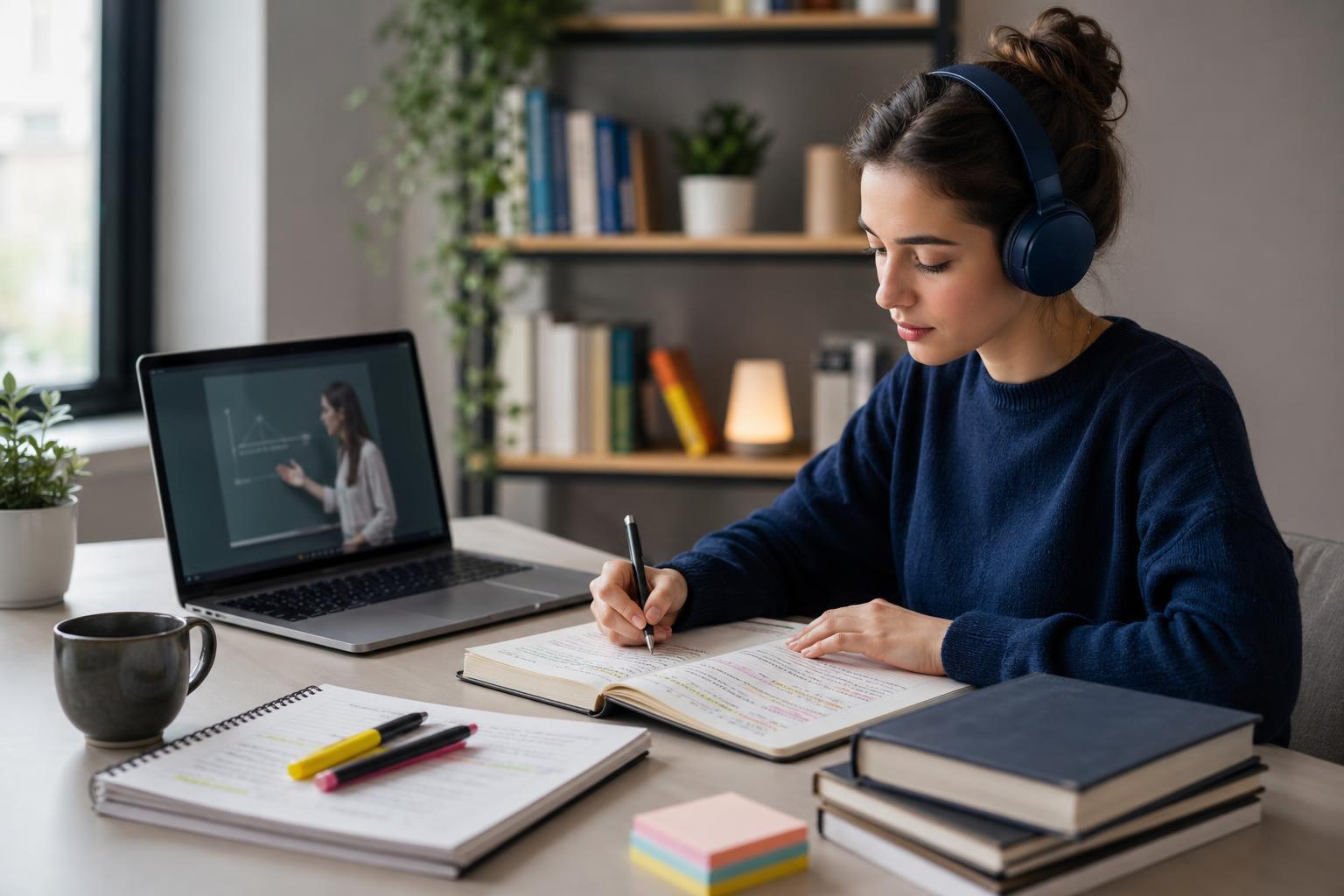 How to Study from Lecture Recordings: A Practical System That Saves Time featured image