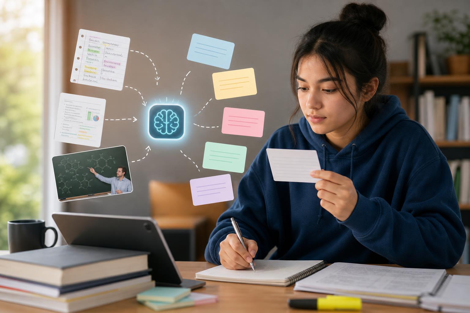 AI Flashcards From Class Notes: How Students Can Study With Active Recall featured image