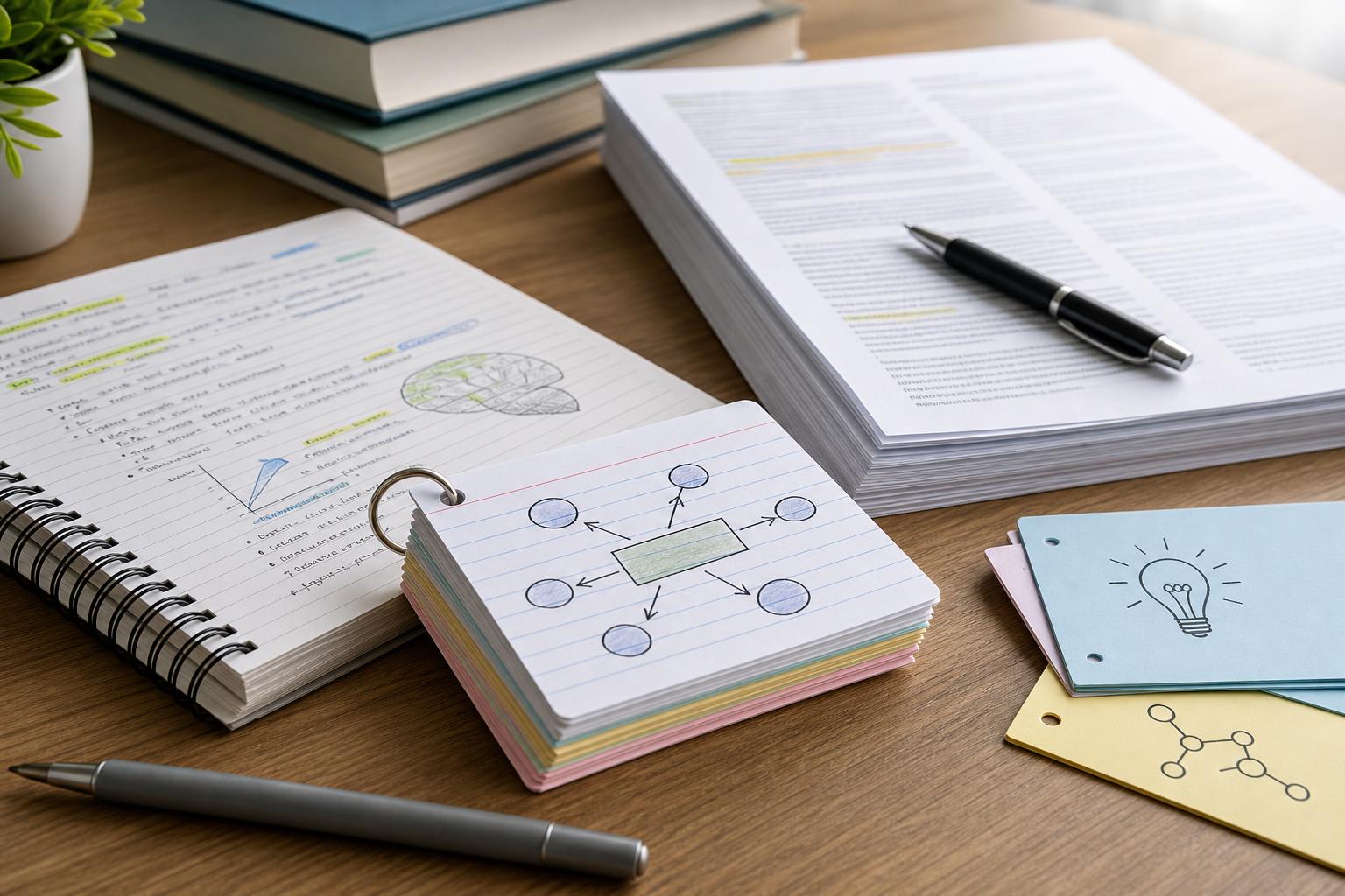 How to Make Flashcards From Lecture Notes and Transcripts featured image