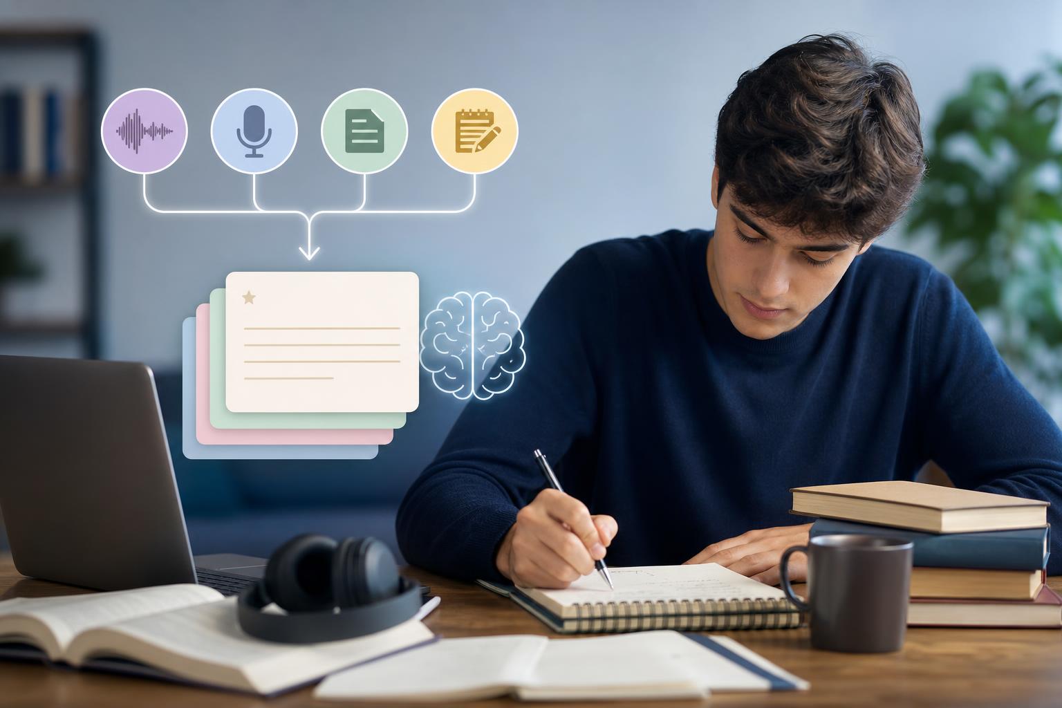 How to Make Flashcards From a Lecture Automatically featured image